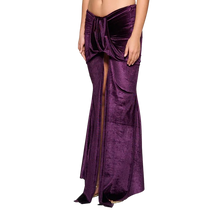 Load image into Gallery viewer, COUCOO KWAI SKIRT IN AUBERGINE
