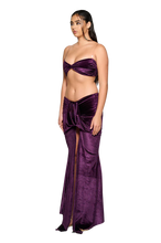 Load image into Gallery viewer, COUCOO KWAI CROP TOP IN AUBERGINE
