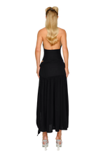 Load image into Gallery viewer, COUCOO ATACAMA KNIT DRESS IN DEEP SPACE / BLACK CAT
