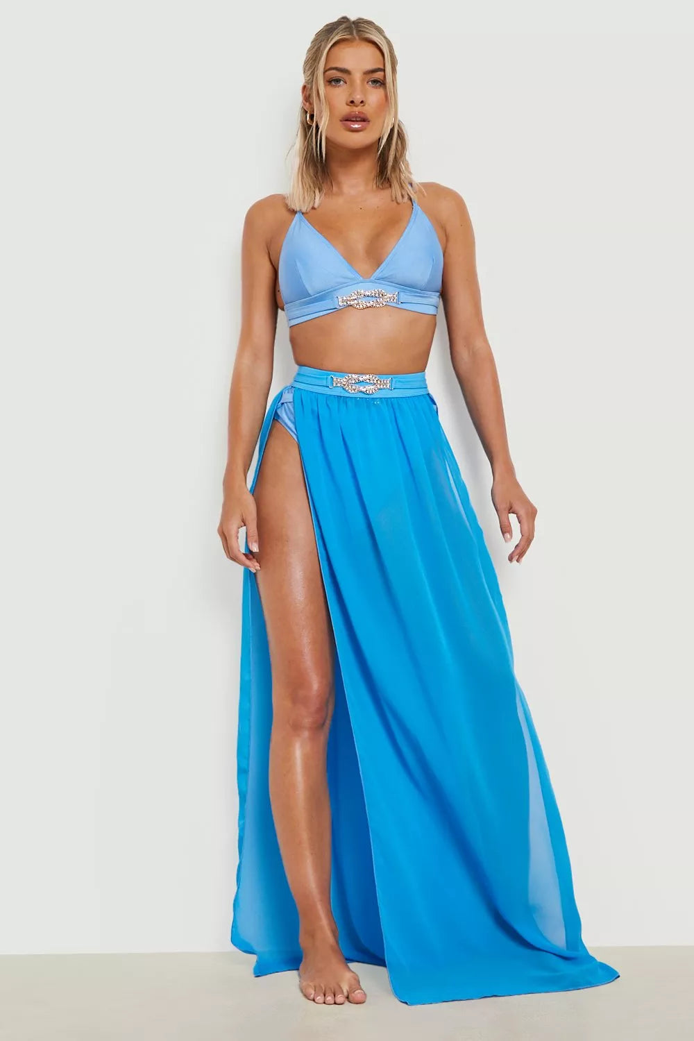 Beach skirt missguided best sale